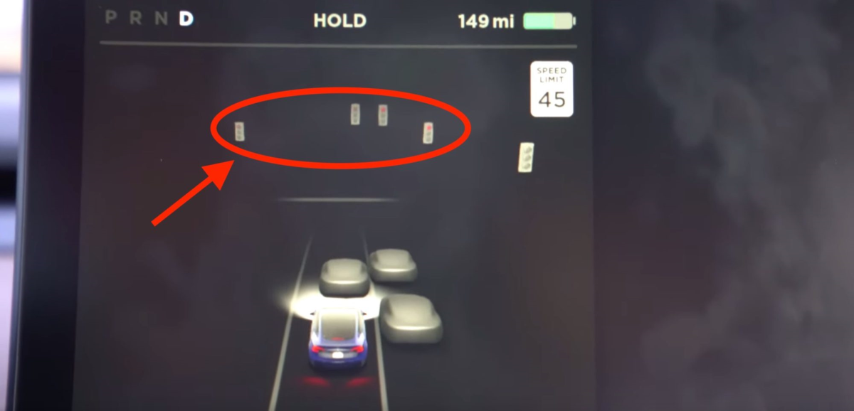 Tesla Holiday Software Update - New Smart Road Object Markers