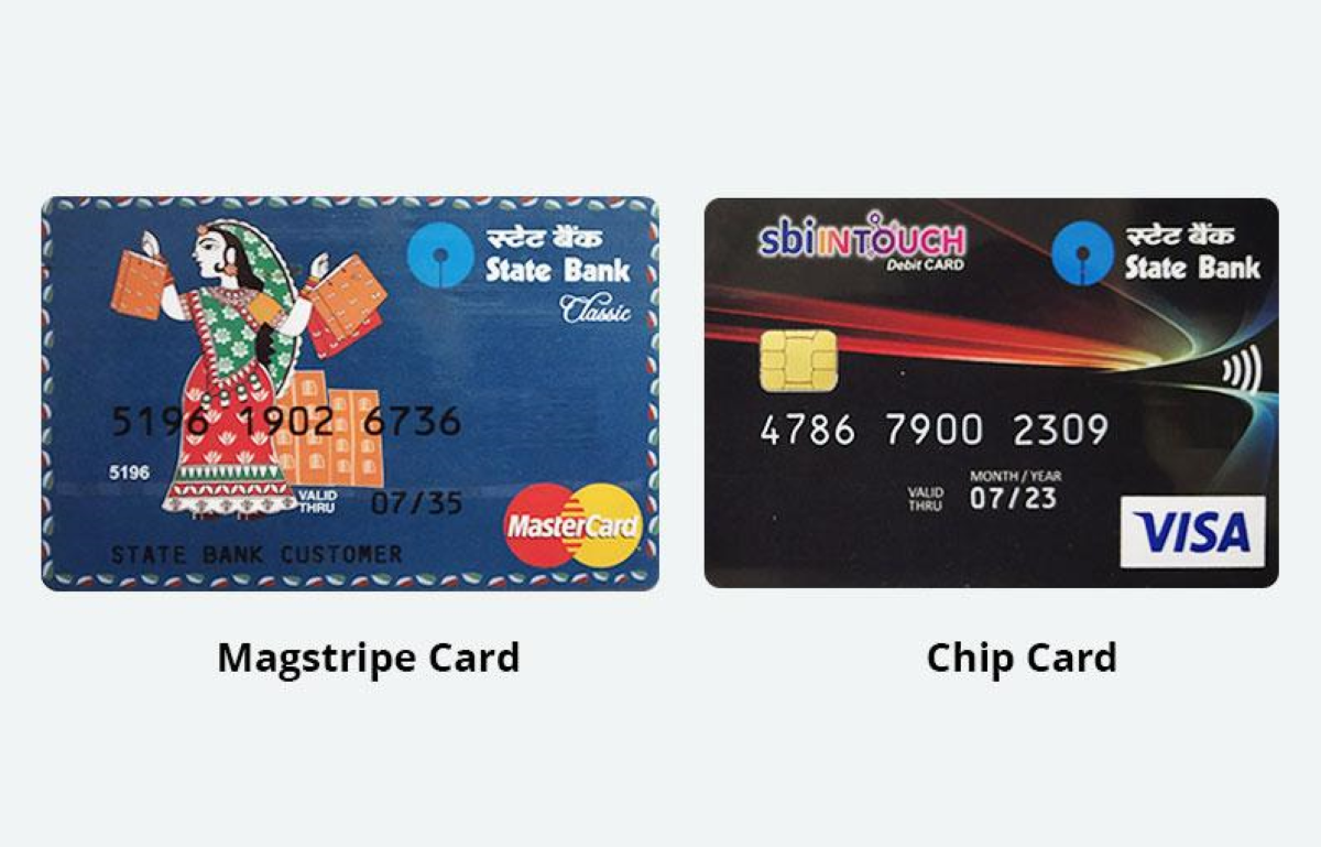 Old Magstripe Credit Card vs EMV (Chip) Credit Card (1)