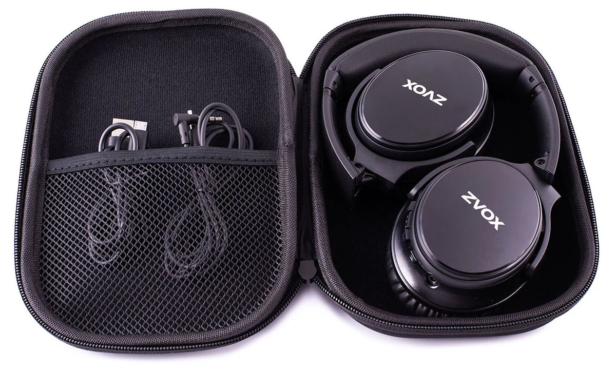 ZVOX AV50 Noise Cancelling Earbuds - Box Contents