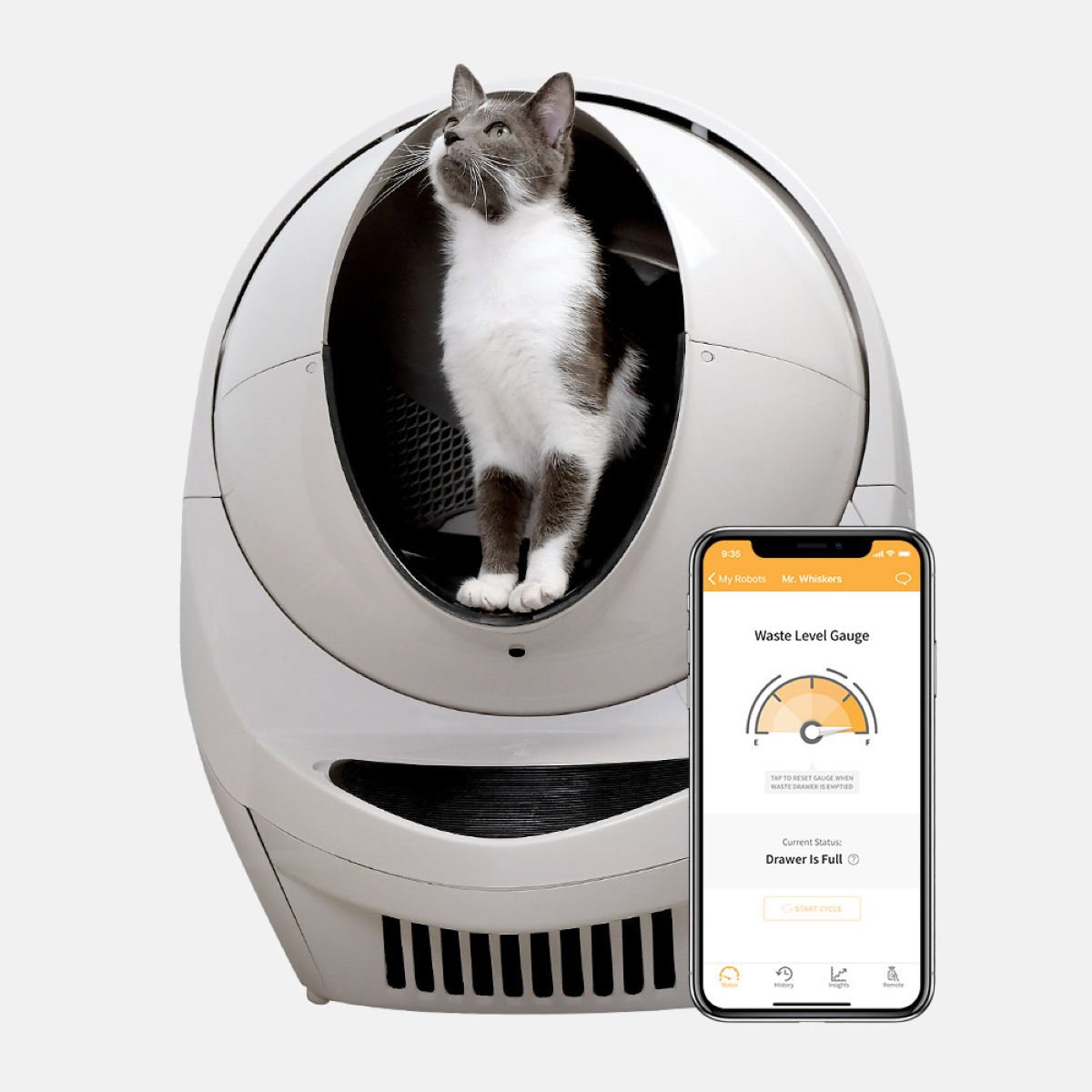 Litter-Robot 3 Connect - Drawer Full Indication