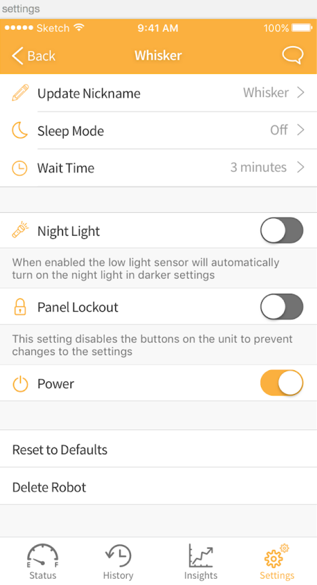 Control Panel - Panel Lockout