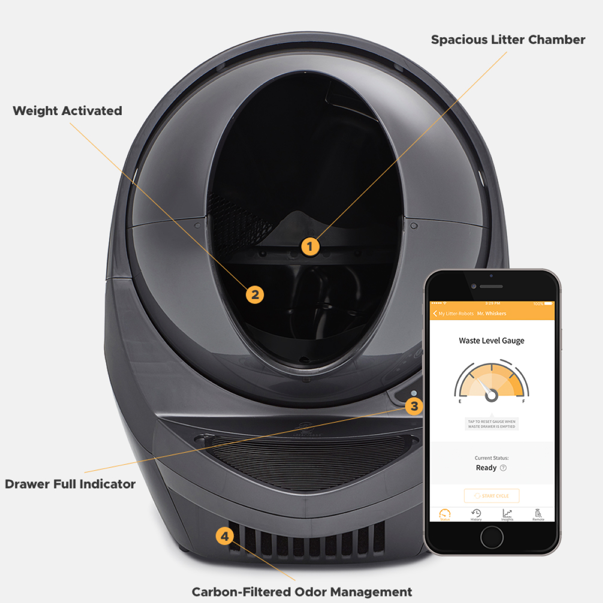 Litter-Robot 3 Connect - Smart Design