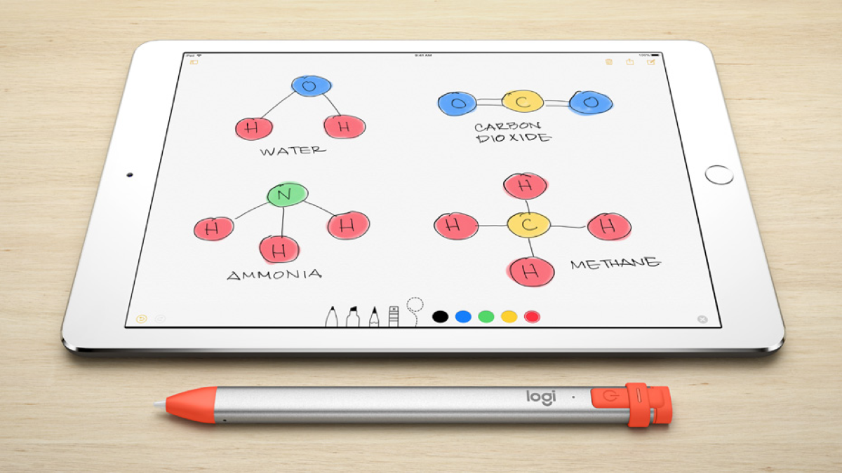 Logitech Crayon Bluetooth Digital Pen - Wide compatibility with tons of Educational Apps (1)