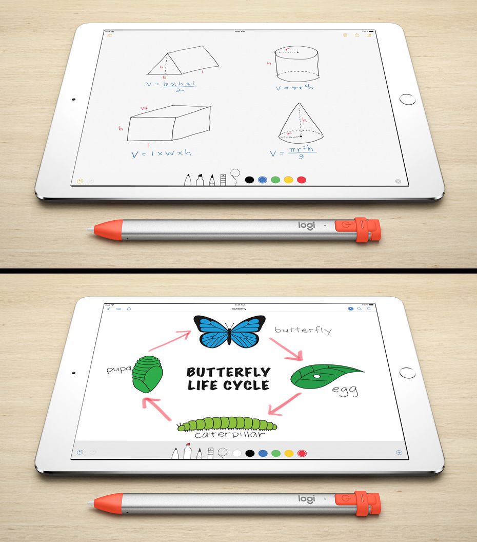 Logitech Crayon Bluetooth Digital Pen - Wide compatibility with tons of Educational Apps (2)