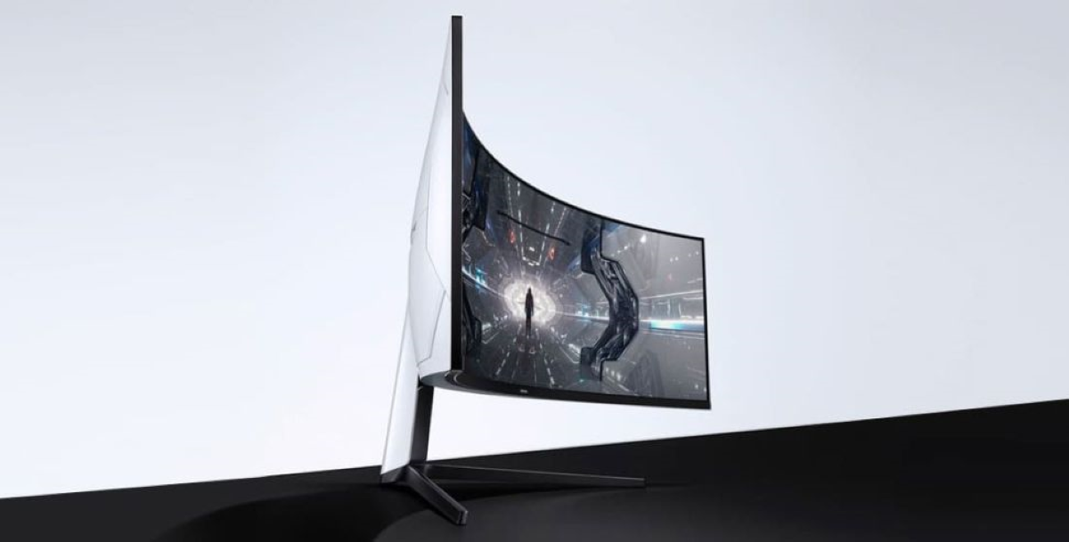 Samsung Odyssey G9 - 49-inch Curved Monitor, 5120x1440 Resolution