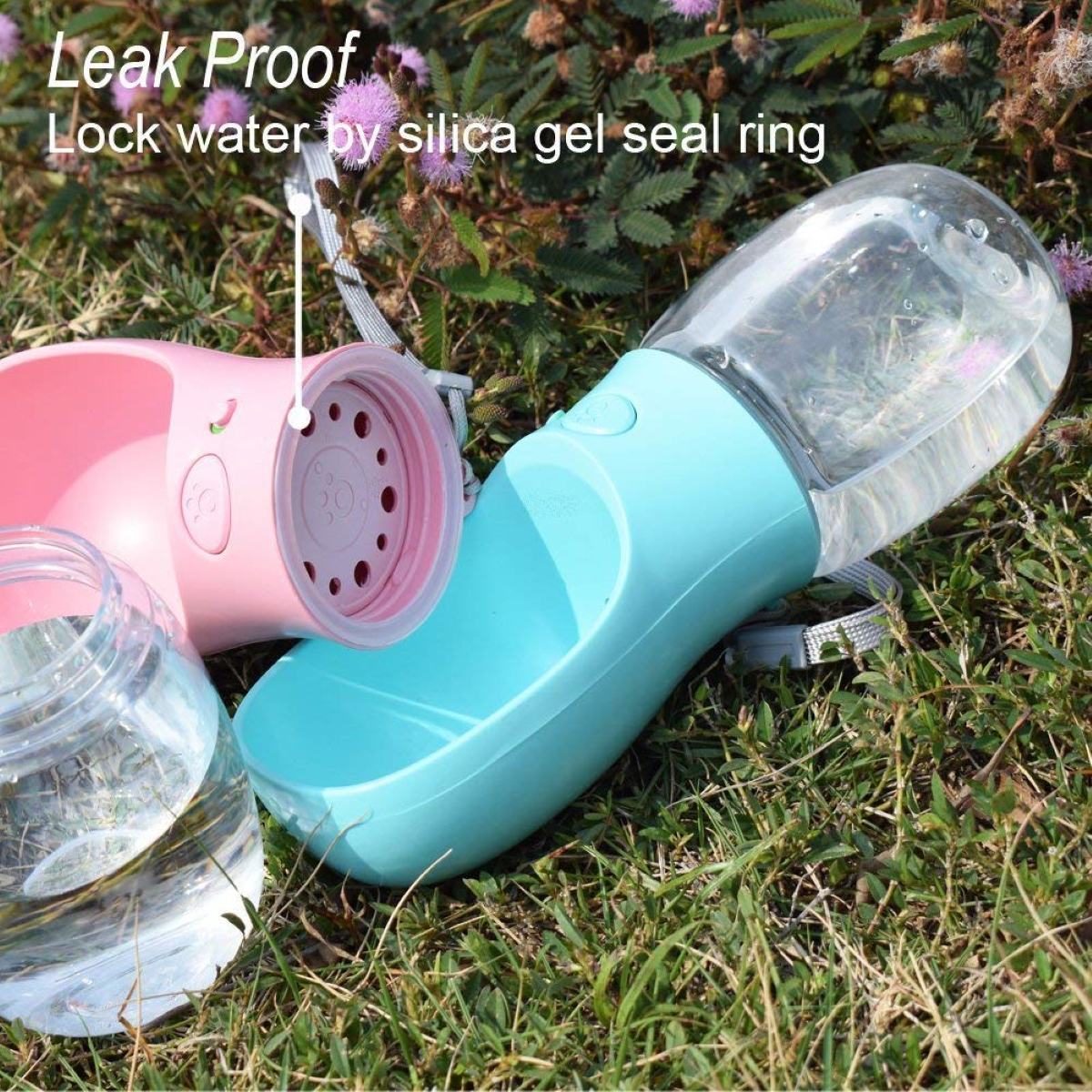 Dog Water Bottle - Leak Proof Design