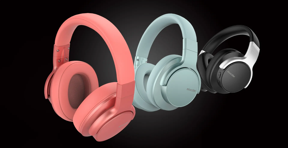 Mixcder E7 Wireless ANC Headphones - 3 Different Color Models