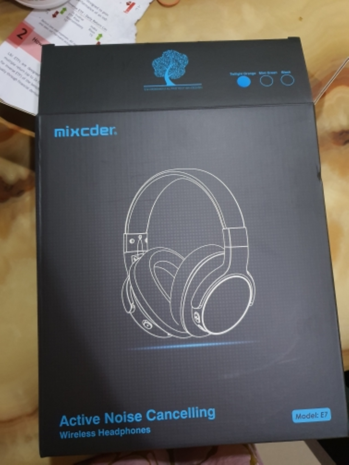 Mixcder E7 - Package