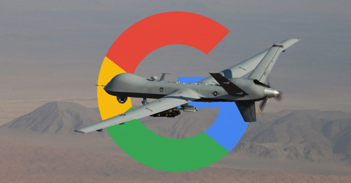 Google's involvement with Military Drone's A.I. Technology