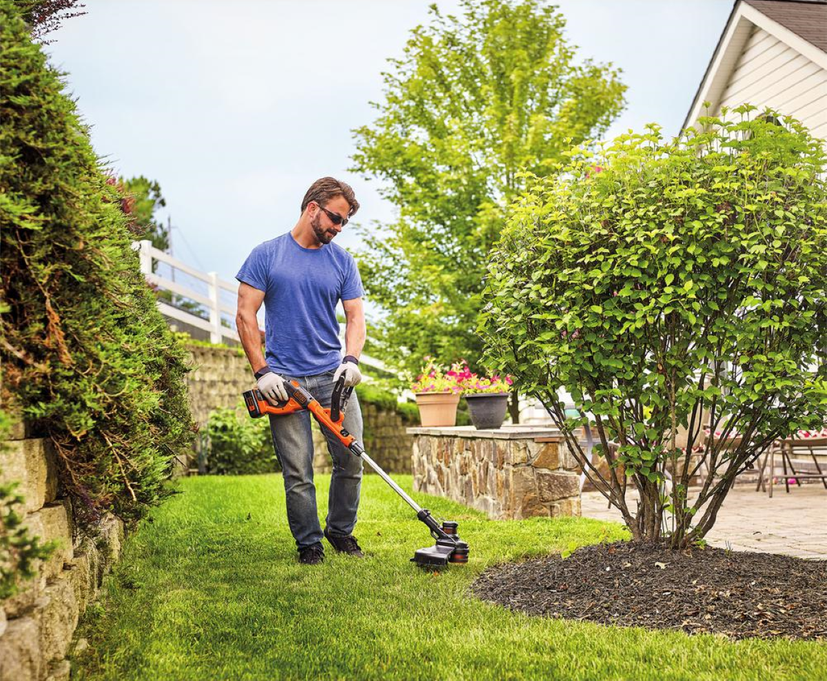 black and decker 40v max string trimmer