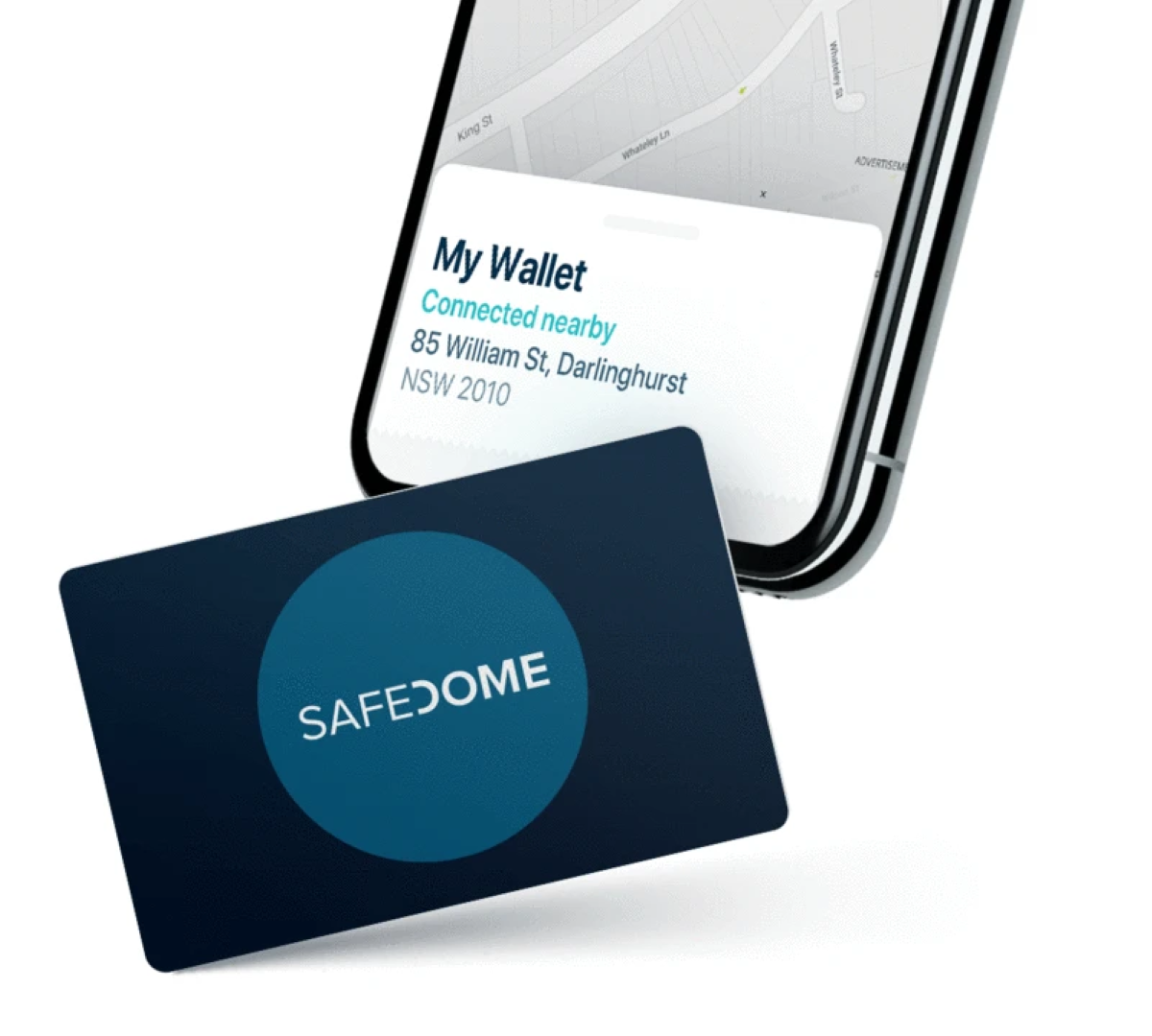 Safedome Bluetooth Tracking Device - Track Your Wallet
