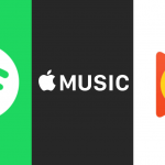3. Music Streaming Services correspond to 80 percent (1)