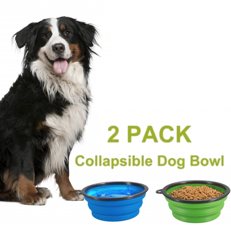 COMSUN Collapsible Dog Bowls