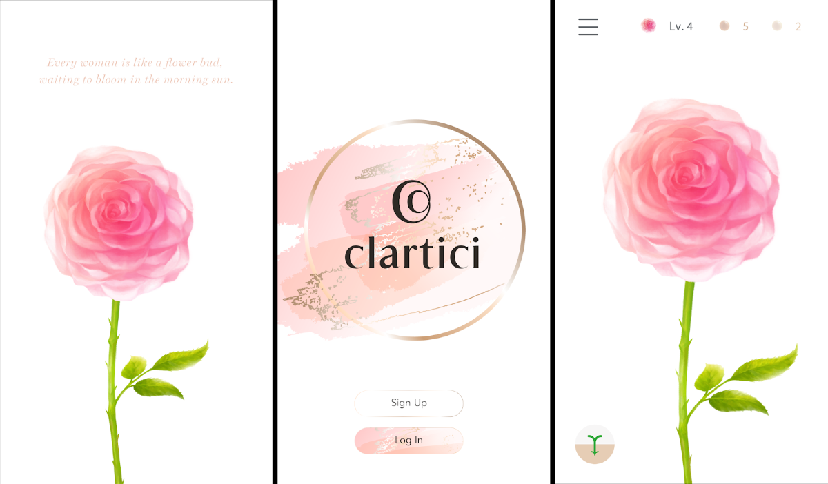 Clartici App - Login Screen