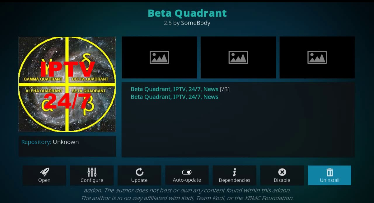 Beta Quadrant IPTV