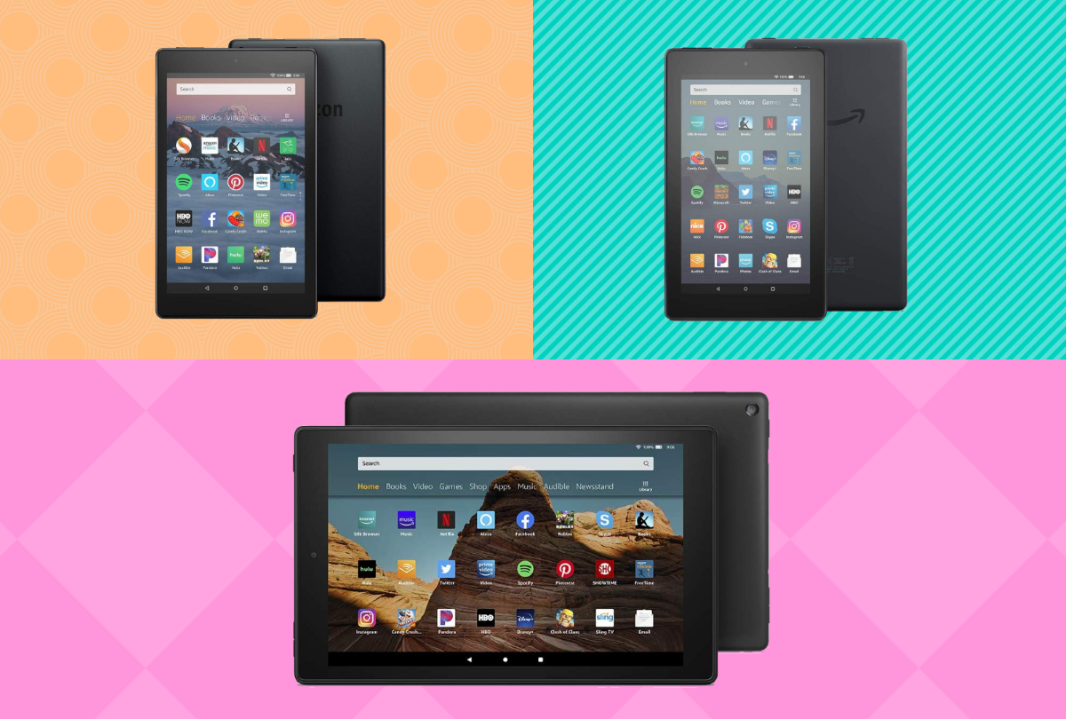 Fire 7 Tablet, Fire HD 8 Tablet, and Fire HD 10 Tablet - Standard Models 