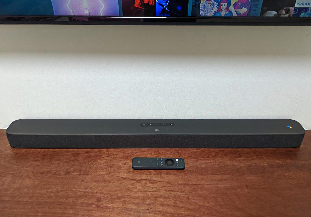 JBL Link Bar - Voice-Activated Soundbar w/ Android TV & Google Assistant