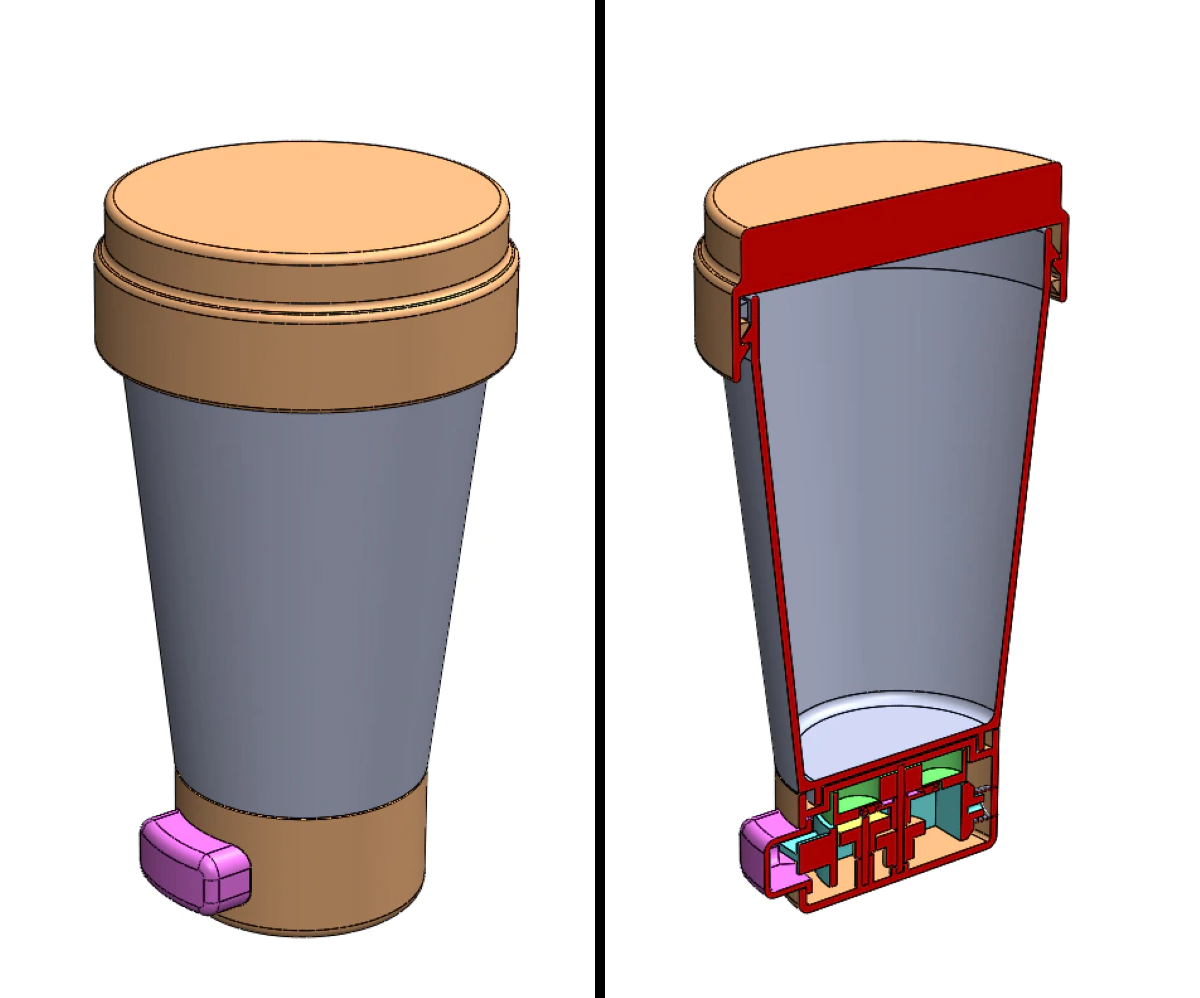 Unique engineered mechanical design