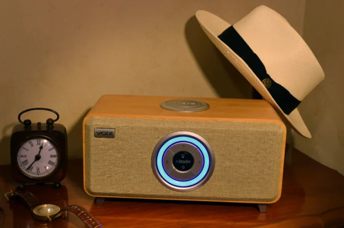 Voiz AiRadio Duo VR-80 Smart Speaker