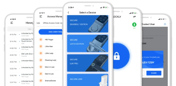 Lockly Secure Pro - Lockly App