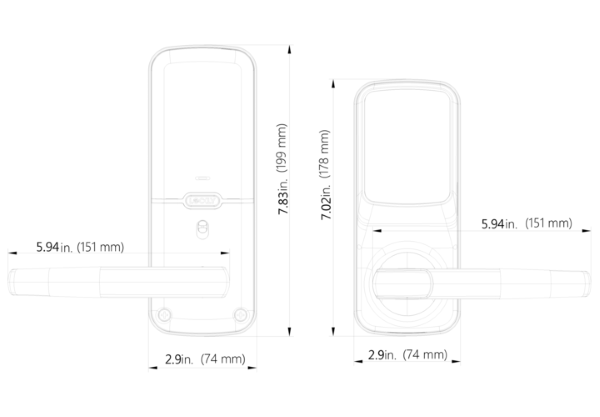 Latch Edition - Measurements