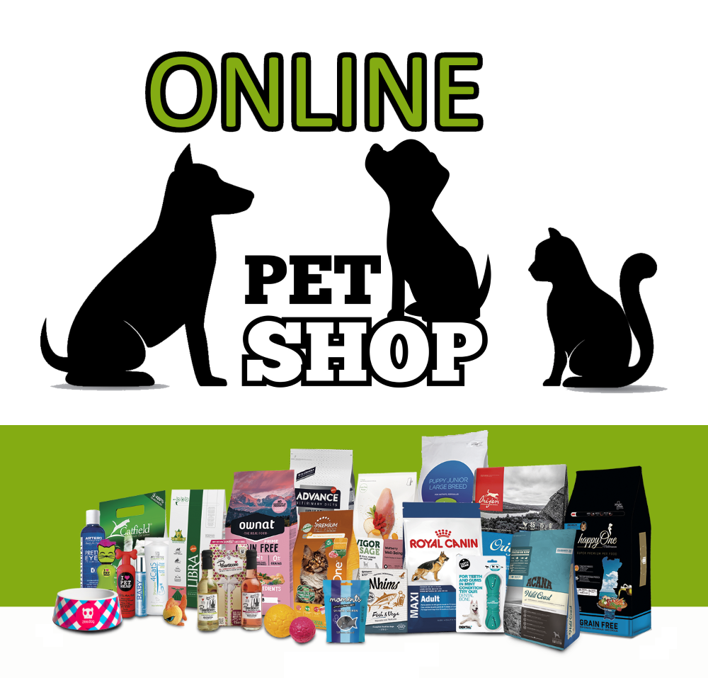 Online Pet Shops can be created and set up / configured in a matter of a few days - Products are stored in a rented industrial-size warehouse