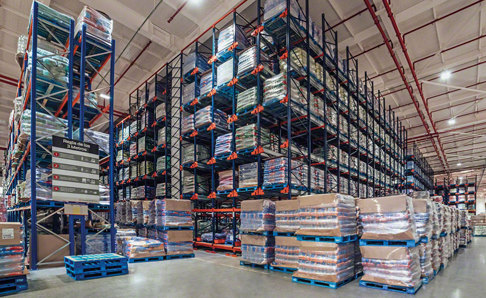 Rented industrial-size warehouse to store pet products sold online