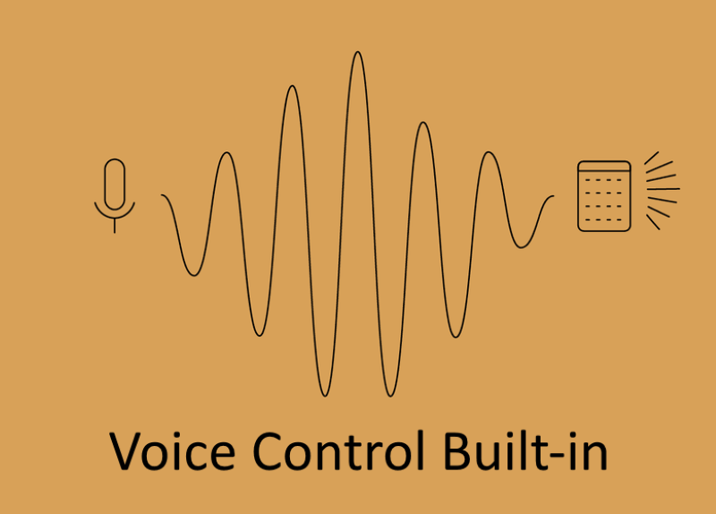 Voice Control Built-In