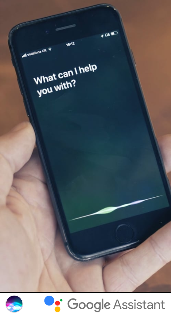 Feature support to Google Assistant (on Android Smartphones) and Siri (on iOS)