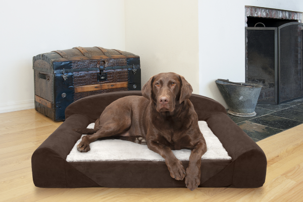 FurHaven Luxury Edition Sofa Pet Bed