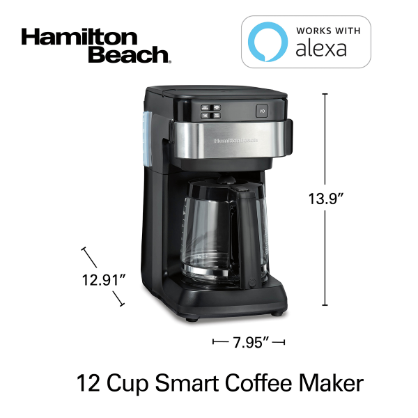 Hamilton Beach Smart 12 Cup Coffee Maker - Design