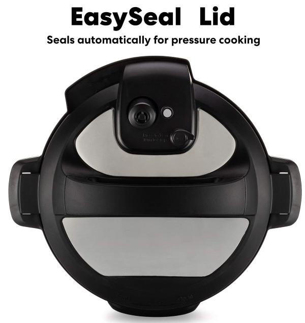 Comes equipped with a new and easy-seal lid that automatically seals itself