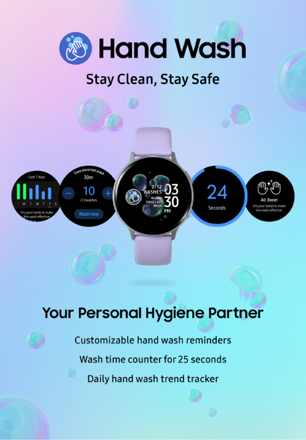 Samsung Hand Wash App