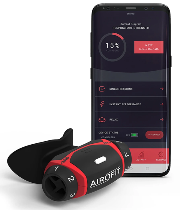 Airofit Respiratory Trainer & the Airofit App
