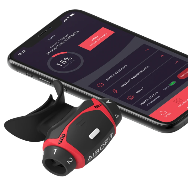 Airofit Respiratory Trainer & the Airofit App