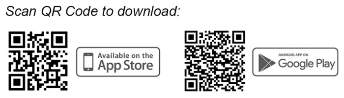 CPFlash App - QR Codes to download for iOS and Android devices