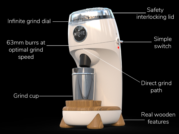 Niche Zero Coffee Grinder - Design & Components