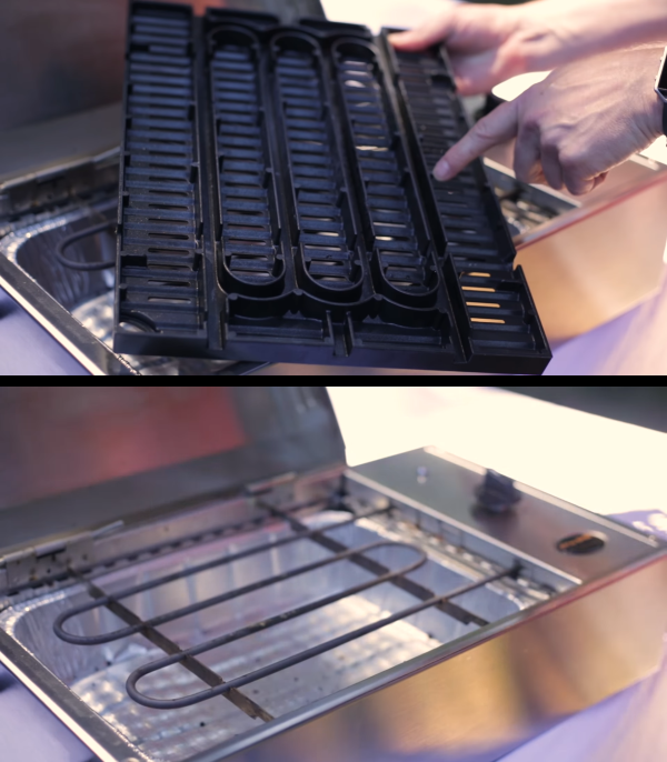 Its cooking grid features really deep heating channels that allow the grill to achieve really high temperatures