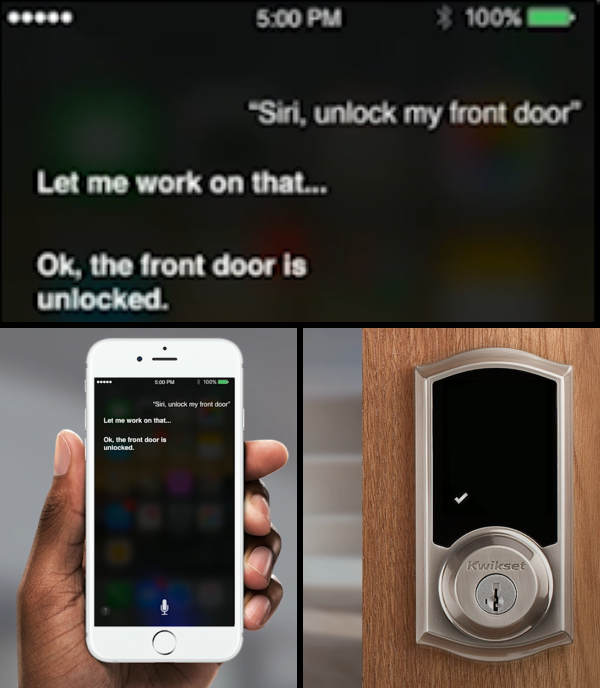 Siri Voice Controls - Unlocking the Smart Lock