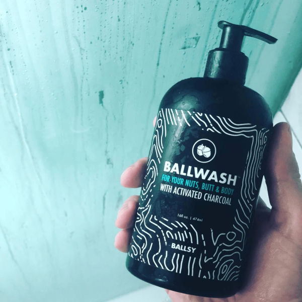 Ballsy BallWash Charcoal Body Wash