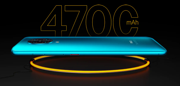 Equipped with a 4,700mAh (typ) high-capacity battery that supports Fast Charging