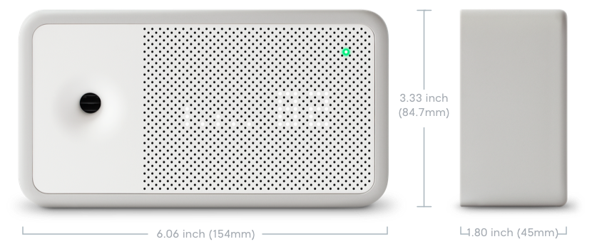 Awair Element Indoor Air-Quality Monitor - Measurements