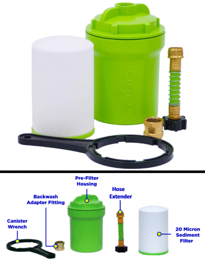 clear2o dirtguard sediment pre filter cpf1000