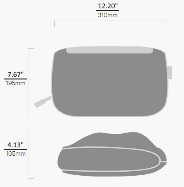 NAIPO oPillow - Measurements