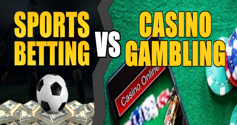 Sports Betting Vs Casino Gambling - Main Similarities &amp; Differences