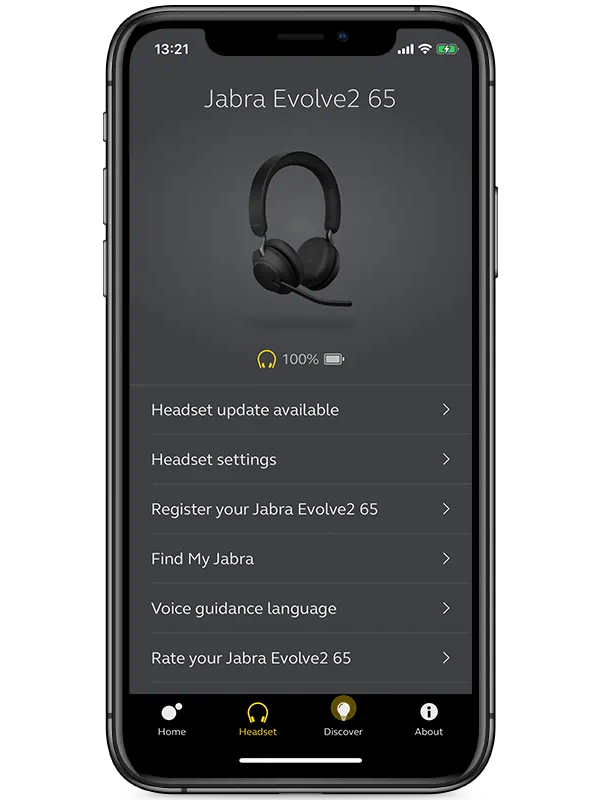 Jabra Sound+ Smartphone App