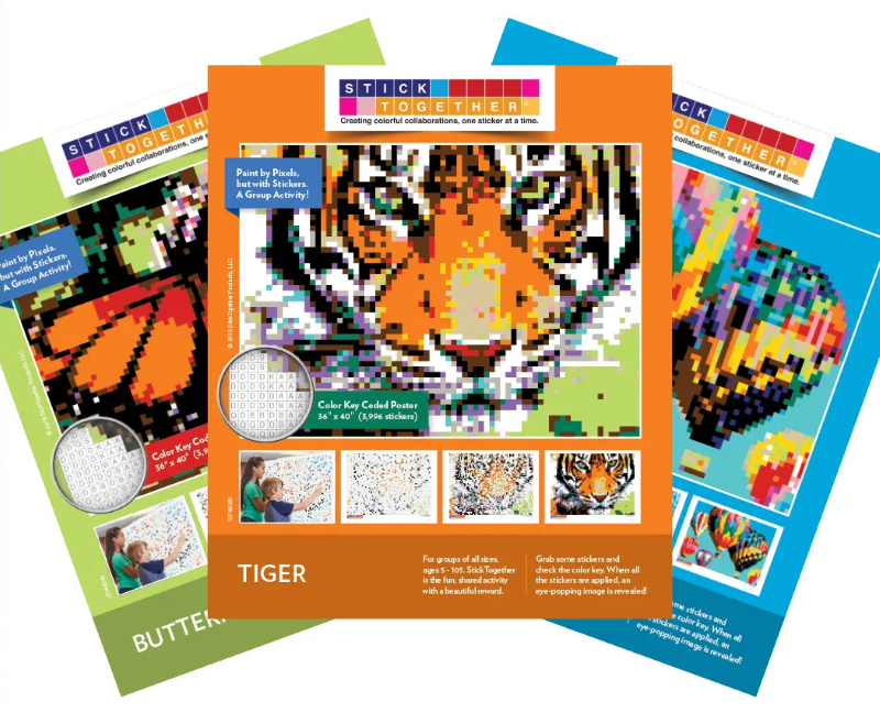 StickTogether Puzzle Poster Kits