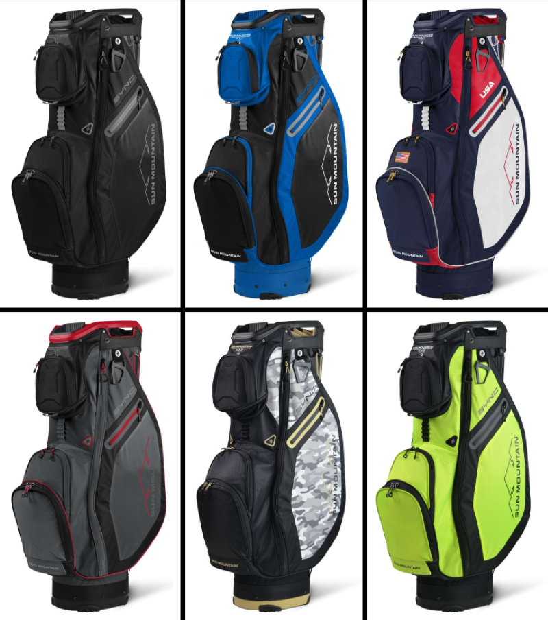 SYNC Golf Cart Bag - Available in 6 Different Color Models