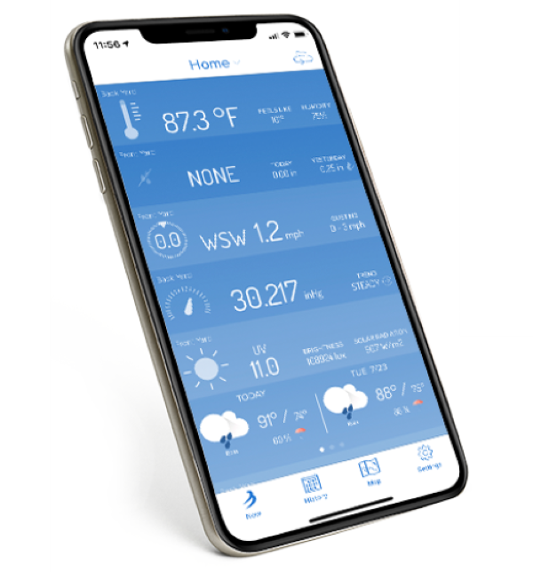 Tempest Weather App - Wind Conditions Dashboard