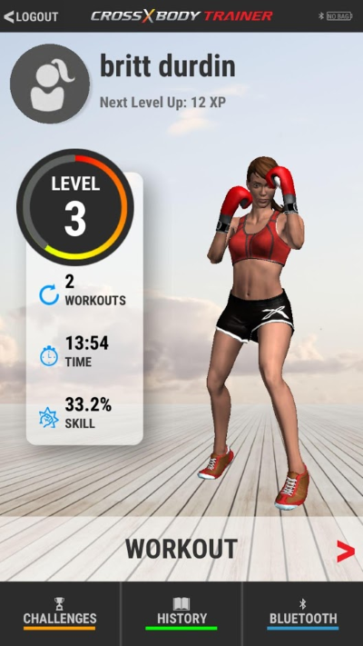 Cross Body Trainer App